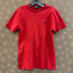 🔥🔥🔥Polo Ralph Lauren Red Cotton T Shirt Small